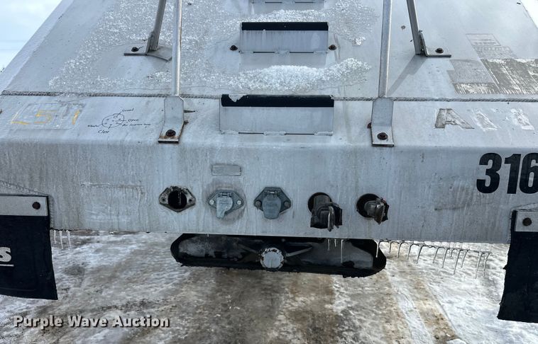 image for item DW4398 2013 Travis Body & Trailer, Inc. S/102 bottom dump trailer