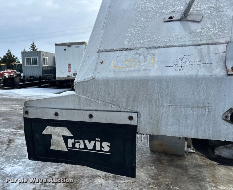 image for item DW4398 2013 Travis Body & Trailer, Inc. S/102 bottom dump trailer