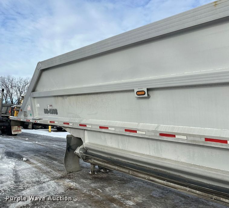 image for item DW4398 2013 Travis Body & Trailer, Inc. S/102 bottom dump trailer