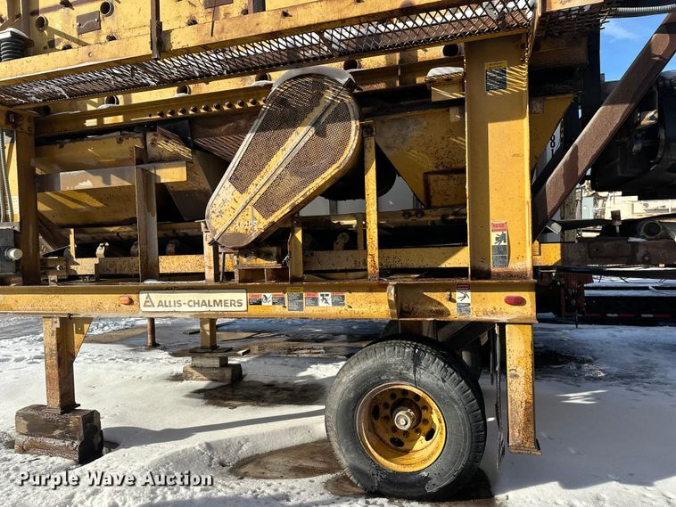 image for item DW4401 Allis chalmers screening plant