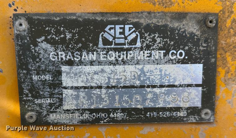 image for item DW4403 Grason KR1315D impact crusher