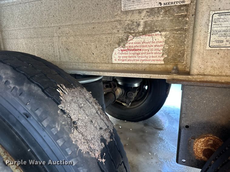 image for item DW4405 2003 Travis Body & Trailer, Inc. end dump trailer