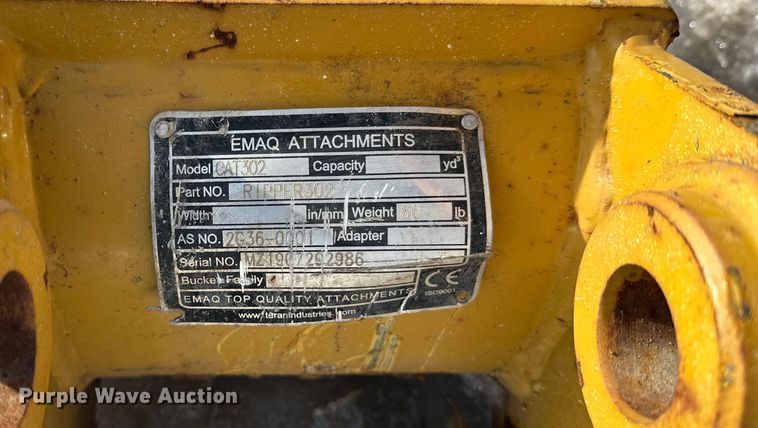 image for item DW4410 Caterpillar 302 excavator ripper tooth
