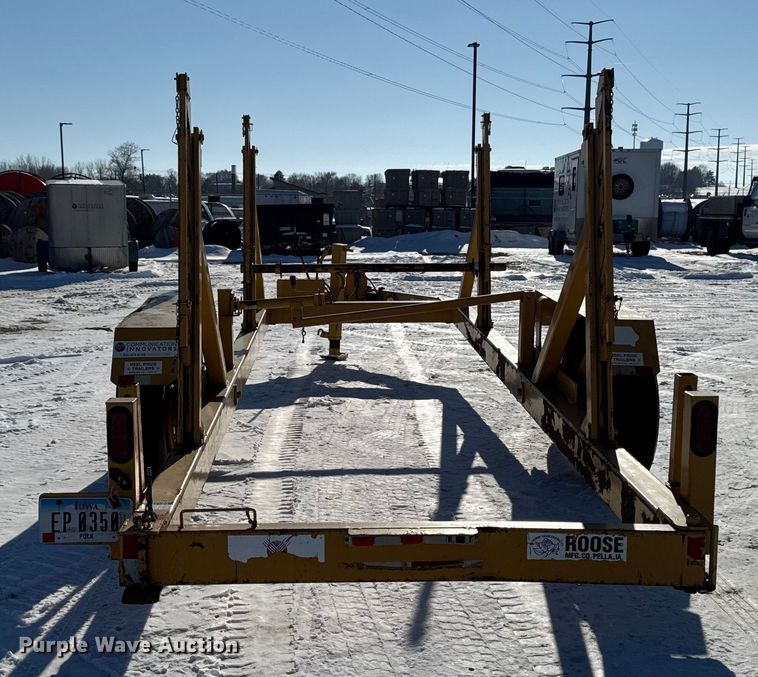 image for item EA2196 2014 Roose MFG, Co. RR-250 reel trailer