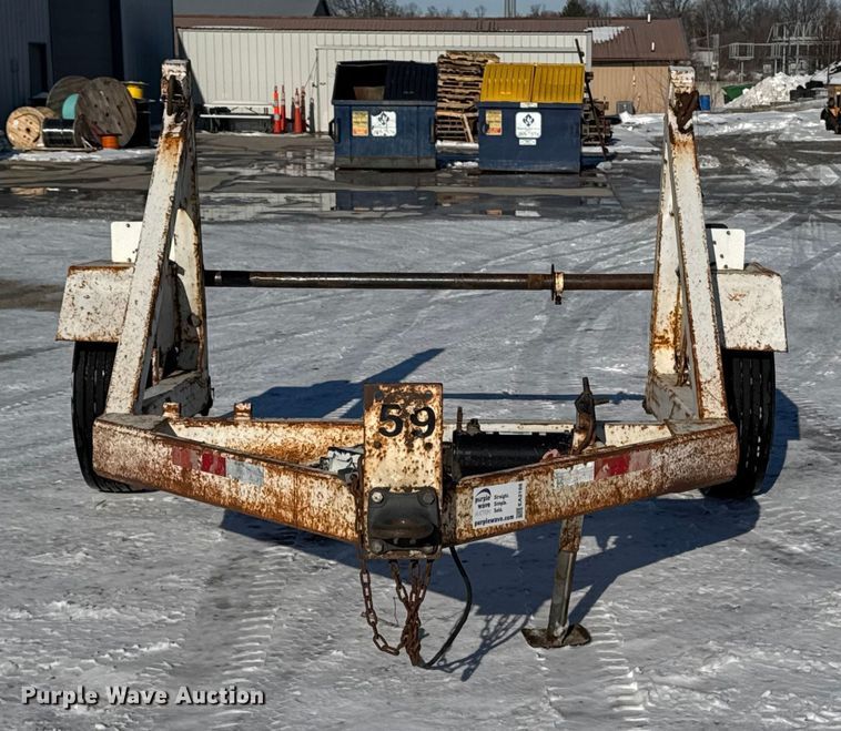 image for item EA2198 1997 Slabach Enterprises reel trailer