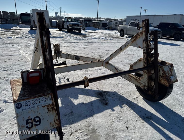 image for item EA2198 1997 Slabach Enterprises reel trailer