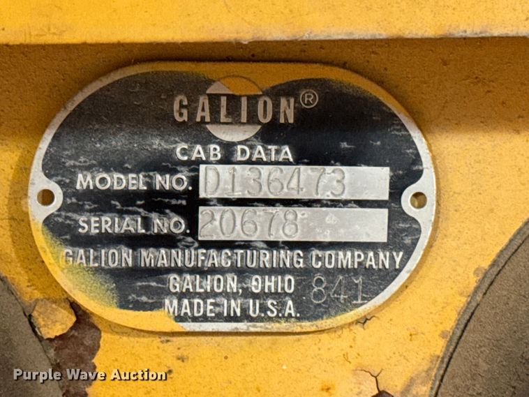 image for item EA2228 Gallion T500A motor grader