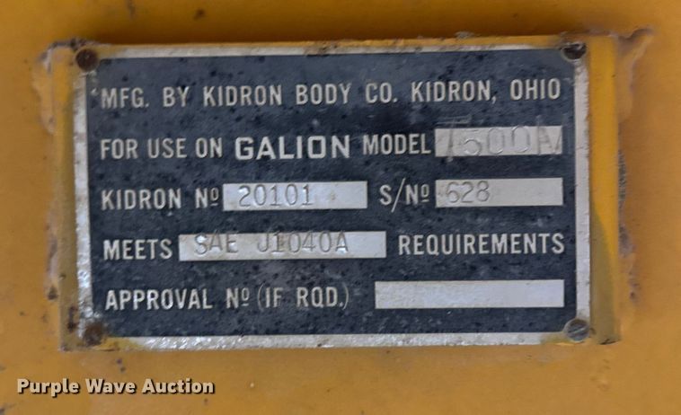 image for item EA2228 Gallion T500A motor grader