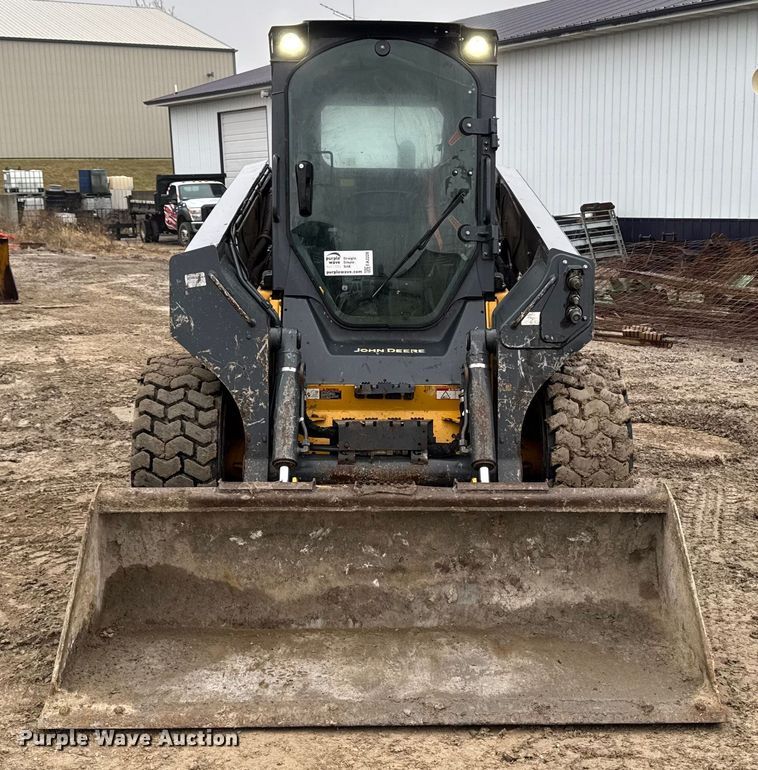 image for item EA2229 2016 John Deere 330G skid steer loader