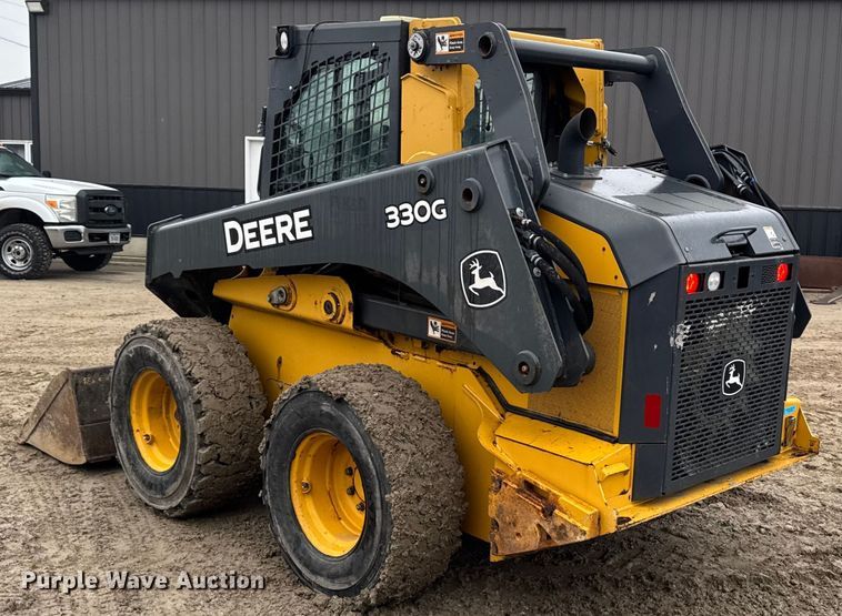 image for item EA2229 2016 John Deere 330G skid steer loader