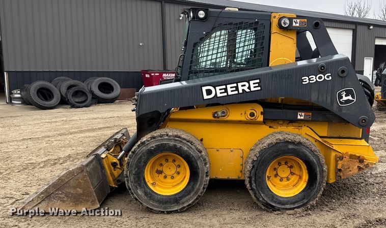 image for item EA2229 2016 John Deere 330G skid steer loader