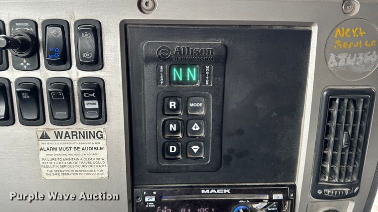 image for item EA2230 2018 Mack GU713 dump truck