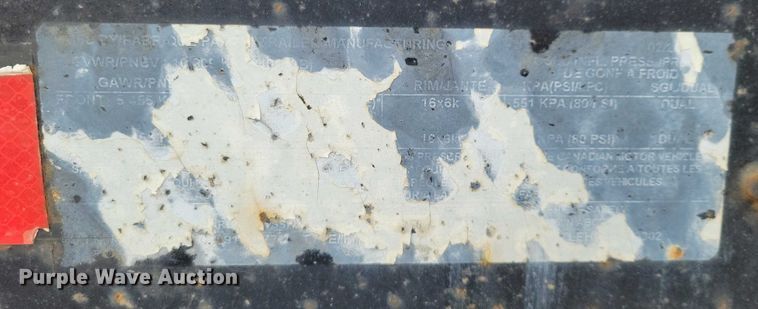 image for item EA2786 2009 PJ equipment trailer