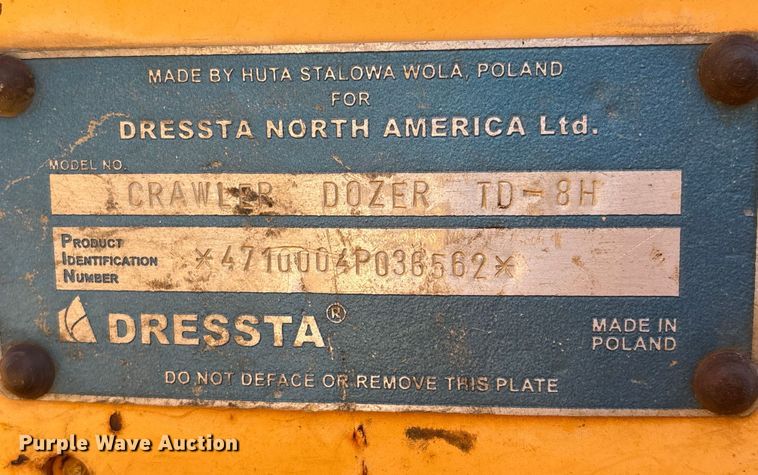 image for item EA7157 Dressta TD-8H dozer