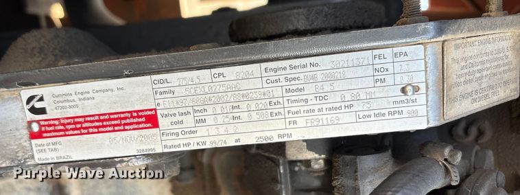 image for item EA7830 2006 JLG Skytrak telehandler