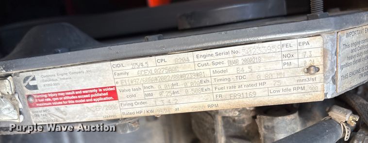 image for item EA7837 2007 JLG Skytrak 6036 telehandler