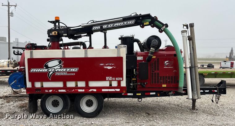 image for item EA7852 2021 Ring-O-Matic 850 HI CFM vacuum excavator