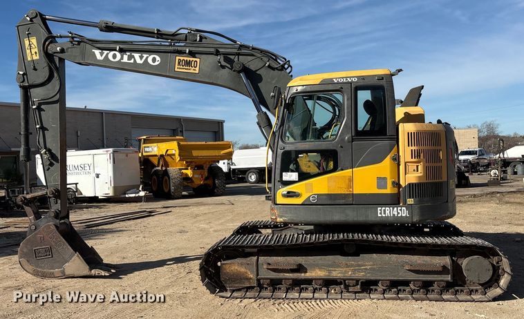image for item EA7911 Volvo ECR145DL excavator