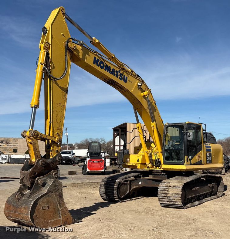 image for item EA7912 2018 Komatsu PC360LC excavator