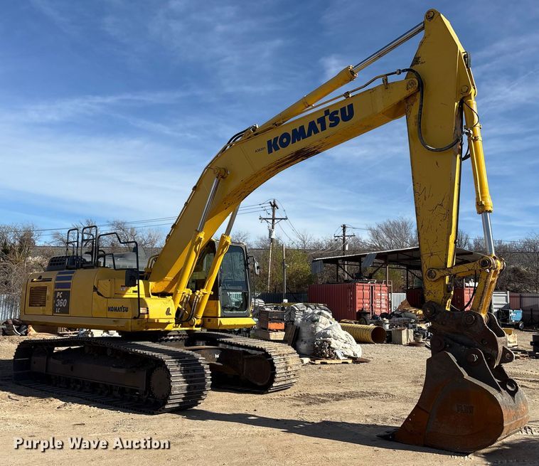 image for item EA7912 2018 Komatsu PC360LC excavator