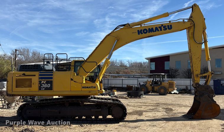 image for item EA7912 2018 Komatsu PC360LC excavator