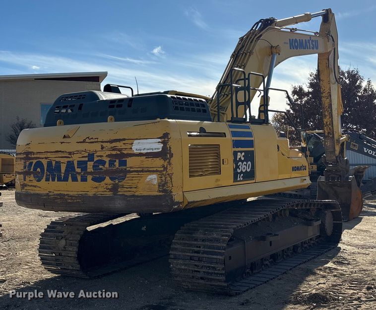 image for item EA7912 2018 Komatsu PC360LC excavator