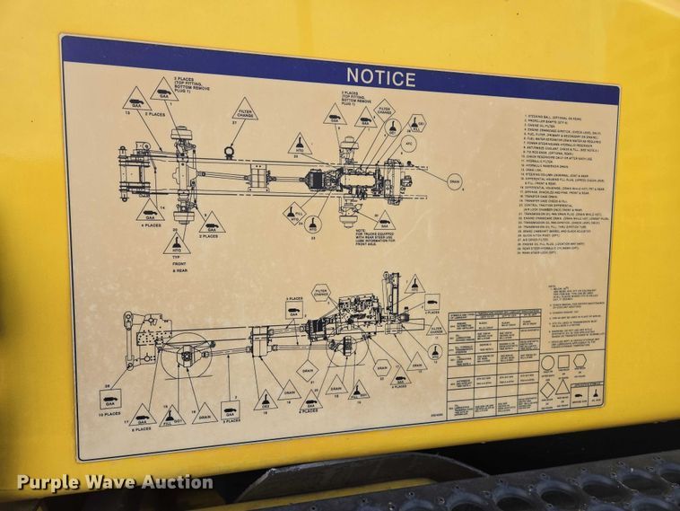 image for item EB1207 2005 MB Companies Oshkosh HB2723 street sweeper truck