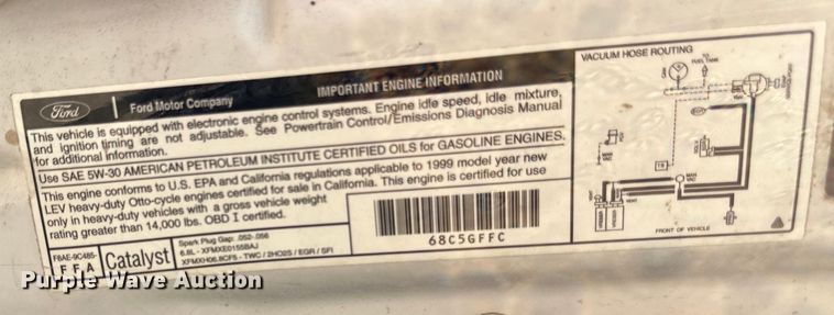 image for item EB2814 1999 Ford F550 utility / service truck