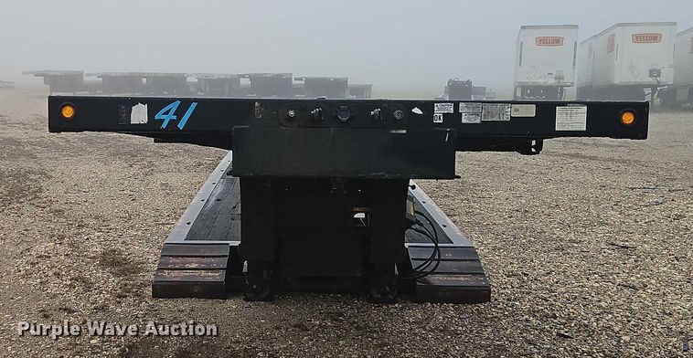 image for item EB8483 2012 Trail King Industries TK70HG-492 lowboy equipment trailer