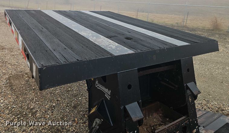 image for item EB8483 2012 Trail King Industries TK70HG-492 lowboy equipment trailer