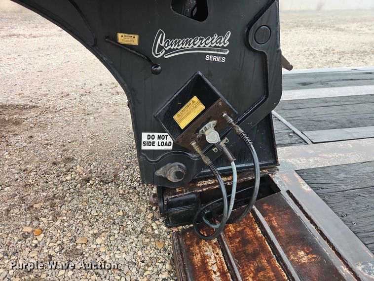 image for item EB8483 2012 Trail King Industries TK70HG-492 lowboy equipment trailer