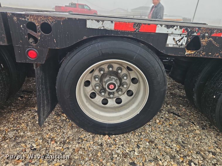 image for item EB8483 2012 Trail King Industries TK70HG-492 lowboy equipment trailer