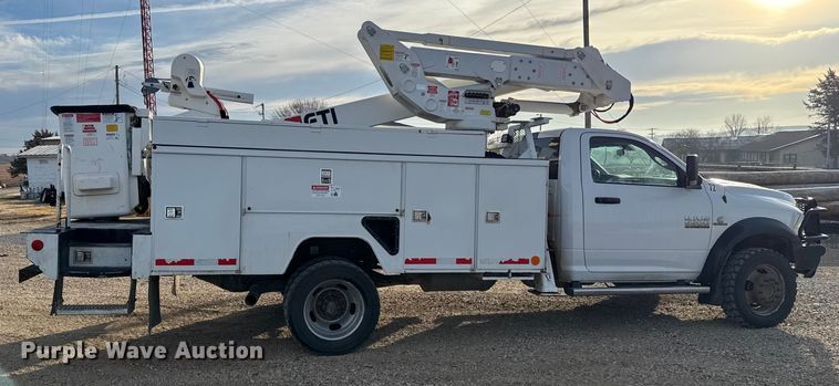 image for item EC4522 2016 RAM 5500 bucket truck