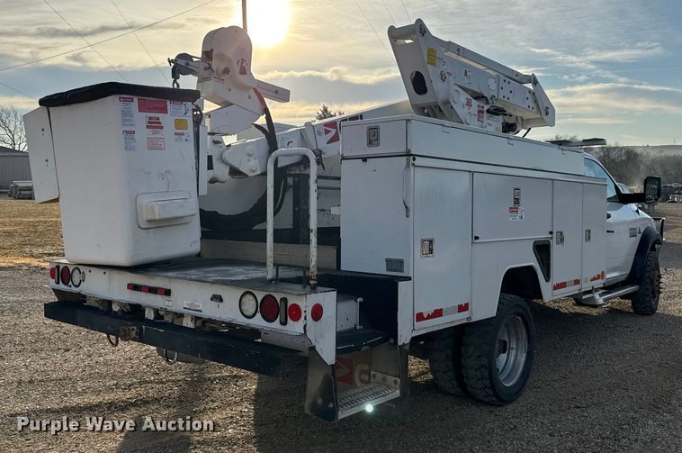 image for item EC4522 2016 RAM 5500 bucket truck