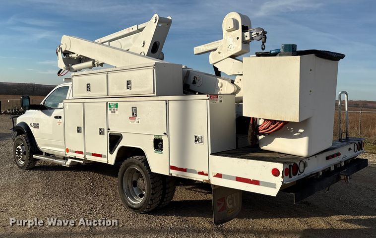 image for item EC4522 2016 RAM 5500 bucket truck
