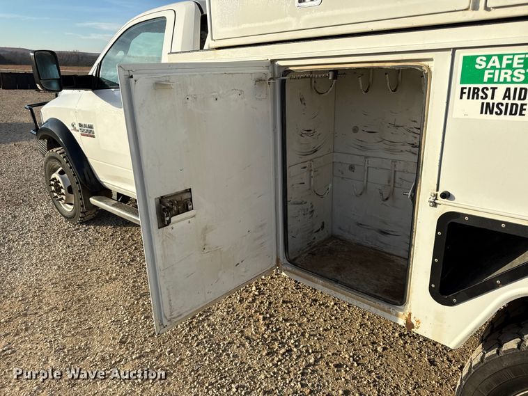 image for item EC4522 2016 RAM 5500 bucket truck