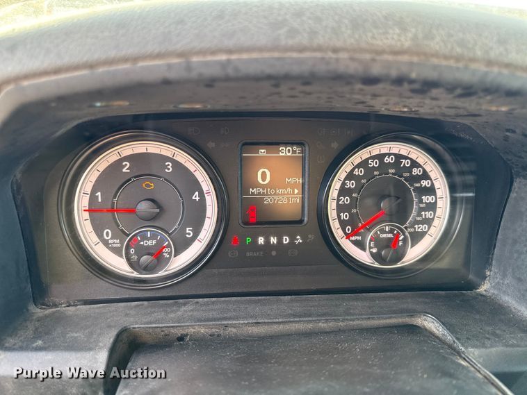 image for item EC4522 2016 RAM 5500 bucket truck