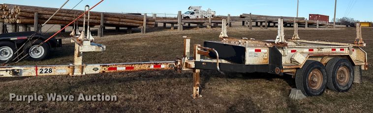 image for item EC4523 2008 Brooks Brothers pole trailer