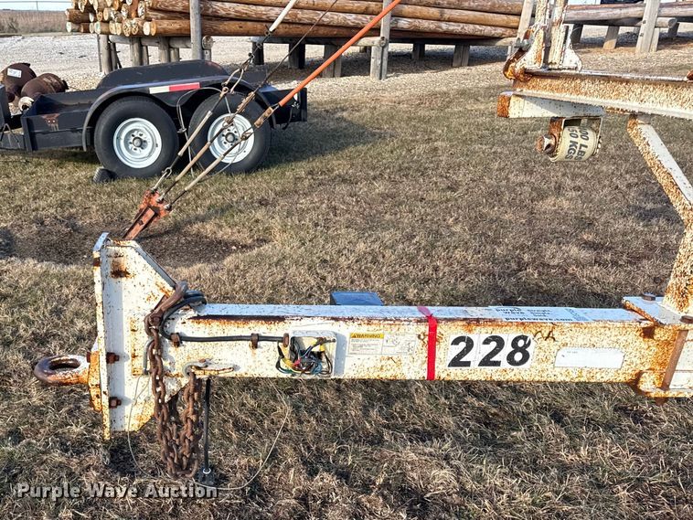 image for item EC4523 2008 Brooks Brothers pole trailer
