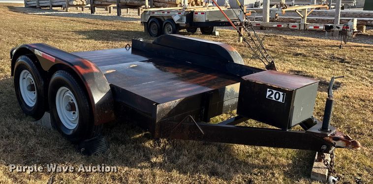 image for item EC4524 1991 Shop built  utility trailer