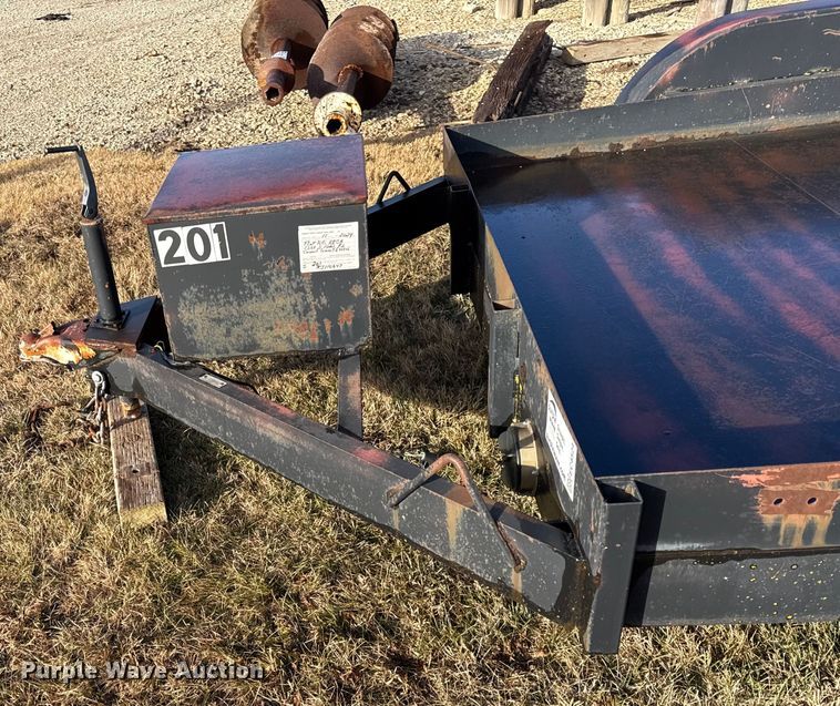 image for item EC4524 1991 Shop built  utility trailer