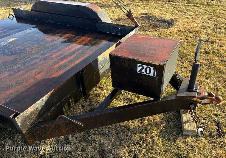 image for item EC4524 1991 Shop built  utility trailer