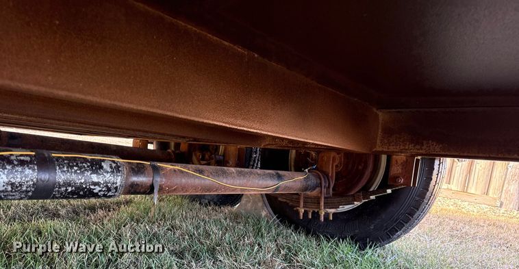 image for item EC4524 1991 Shop built  utility trailer