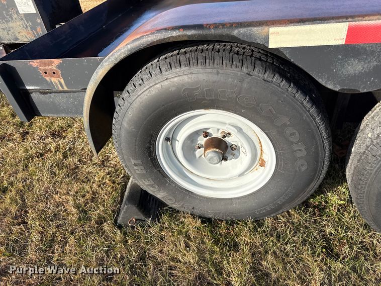 image for item EC4524 1991 Shop built  utility trailer