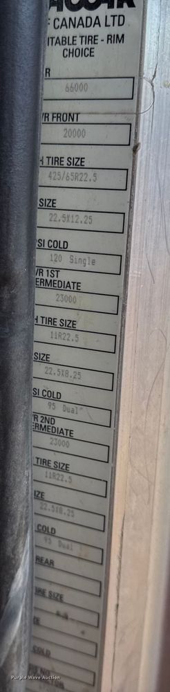 image for item EC4533 2007 Peterbilt 335 water truck