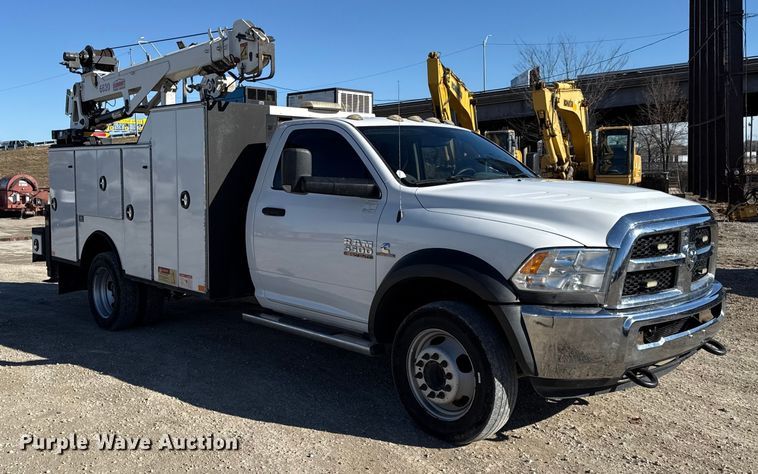 image for item EC4536 2015 RAM 5500 utility / service truck