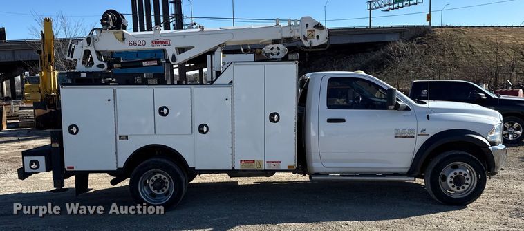 image for item EC4536 2015 RAM 5500 utility / service truck