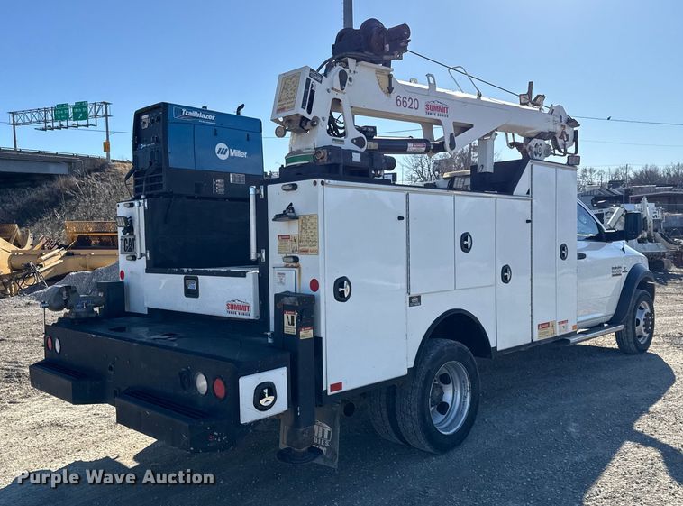 image for item EC4536 2015 RAM 5500 utility / service truck