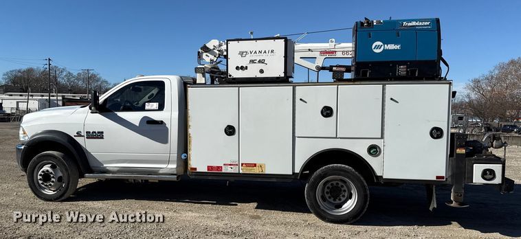 image for item EC4536 2015 RAM 5500 utility / service truck