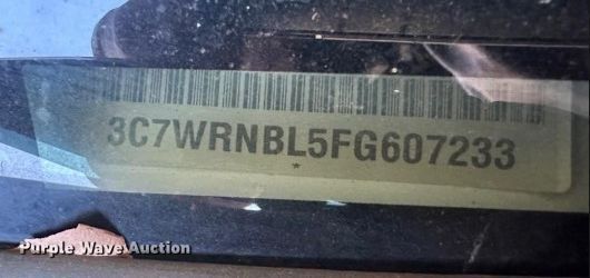 image for item EC4536 2015 RAM 5500 utility / service truck